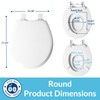 Mayfair NextStep2 Slow-Close Toilet Seat with Built-In Toddler Potty Training
