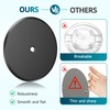 Wuno Shop 2 Pcs 7 Inch Cleanout Cover, Decorative Cleanout
