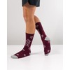Texas A&M Aggies Socks Sock Mayhem Crew (Maroon/Grey/White, Medium) -