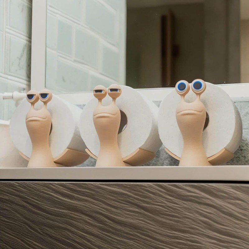Fosoloni Gudrun The Toilet Snail - Funny 3D Printed Toilet