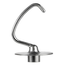 Lawenme Stainless Steel Dough Hook Attachment for KitchenAid 4.5-5 Quart Tilt-Head Stand Mixer, K45DH Dough Hook Replacement for KSM90 and K45, Mixer Parts Accessories…