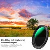 K&F Concept Nano-D Series ND Filter 55 mm CPL&ND2-ND32 2