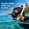 Dry Snorkel for Adult Swimming & Diving – Splash Guard