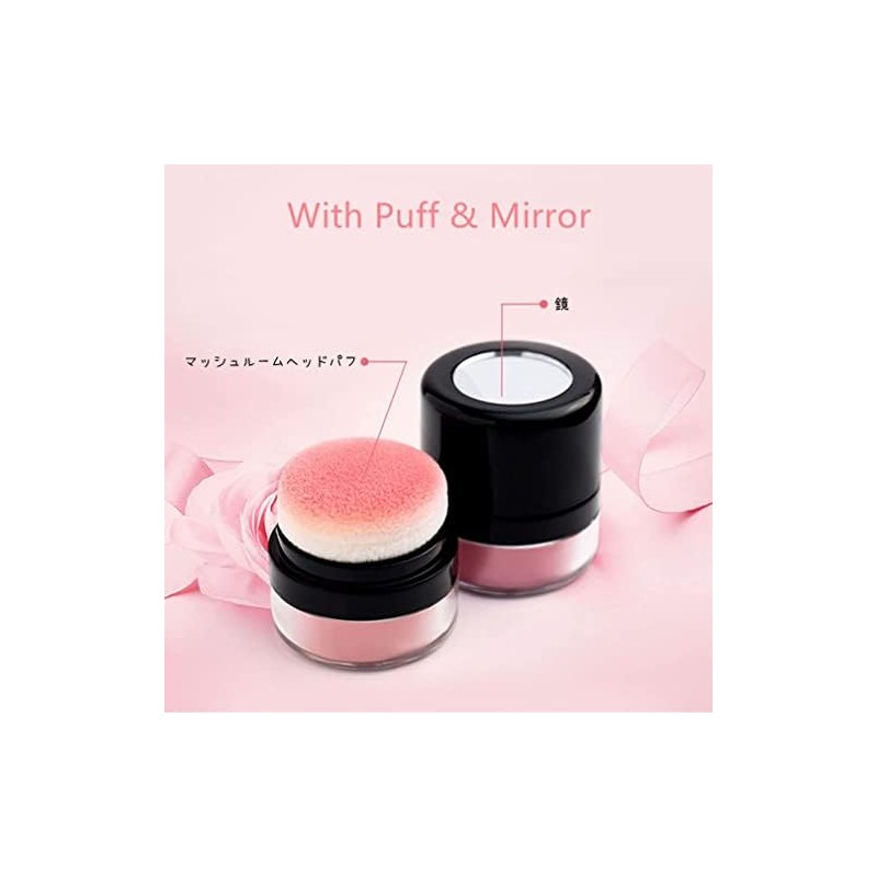 FOMIX Cheek Pom Pom Mineral Cheek with Puff High Gloss