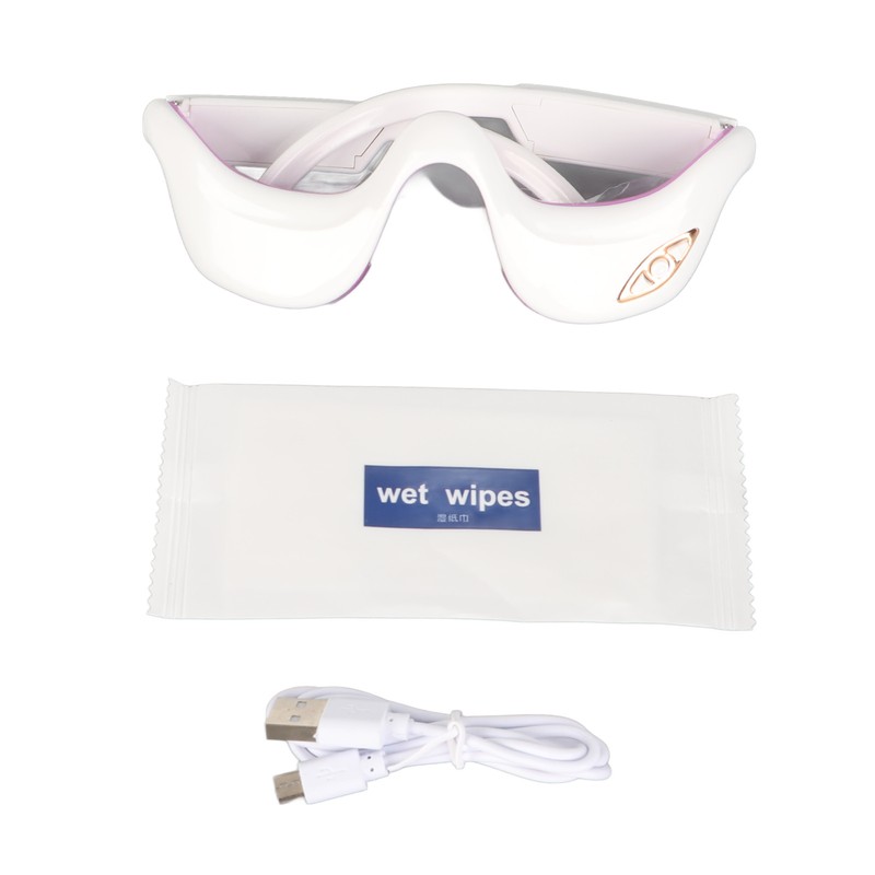 Electric Eye Massager Heated Eye Therapy Massager with Vibration for