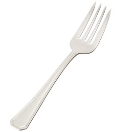 Winco 12-Piece Victoria Salad Fork Set, 18-8 Stainless Steel,Silver