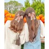 Fall Hair Bows for Women Girls Thanksgiving Hair Bow Clips