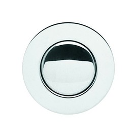PF WaterWorks PF0737 Upgrade, SinkSTRAIN FlexPOPUP Diameter 1.5 inch Pop-Up Drain Flange and Stopper Cap Replacement (Threaded) -for EasyPOPUP, ClogFREE-Chrome