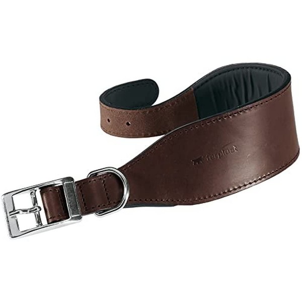 Ferplast VIP CW Dog Collar Lead Cowhide Lined Padded