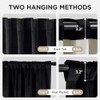 Joydeco - Juego de 2 Paneles de Cortinas Opacas 100%