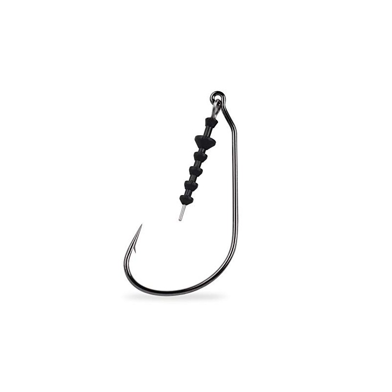 Mustad UltraPoint Impact Soft Plastics Wide Gap 28-Degree Bend Hook