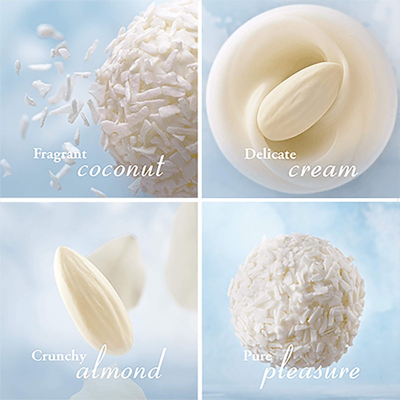 CONFETTERIA RAFFAELLO Coconut Almond Specialty, Bag of 8 Individually Wrapped