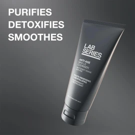 Lab Series Men's Max LS Anti-Age Cleanser - Anti Aging Skin Care for Men - Detoxifies Skin - Foaming Face Wash, 3.4 fl oz