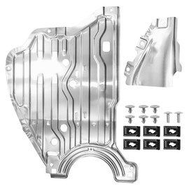 SHOZHO Engine Splash Guard Shield Under Fit for Honda Accord 2018 2019 2020 2021 2022 Replace# 74116-TVA-A00 74116TVAA00 Car Shield Cover Aluminum Engine Case Guard