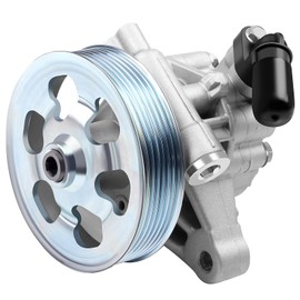 ASTOU Power Steering Pump with Pulley Compatible with 2008 2009 2010 2011 2012 for Honda Accord 2.4L Replacement 21-5495 56100R40A03 Power Assist Pump Assembly