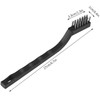 Fsfsdg 15 Pcs Mini Stainless Steel Wire Brush Set for