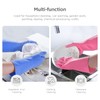 IUCGE Rubber gloves dishwashing 2 Pairs for Kitchen,Cleaning gloves for