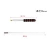 Reinforcement Tip, 98.4 inches (250 cm), Extendable, Hand Flagpole, Telescopic,