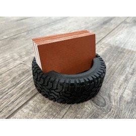 Generic Original Tire Business Card Holder - Wheel Shop Display Stand Desktop Countertop