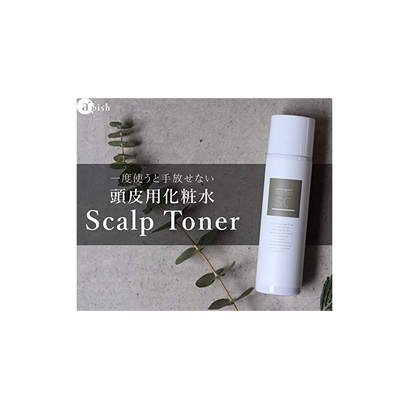 Heart Hair Botanical Scalp Toner Mini Cocorogami Scalp Toner, 3.2