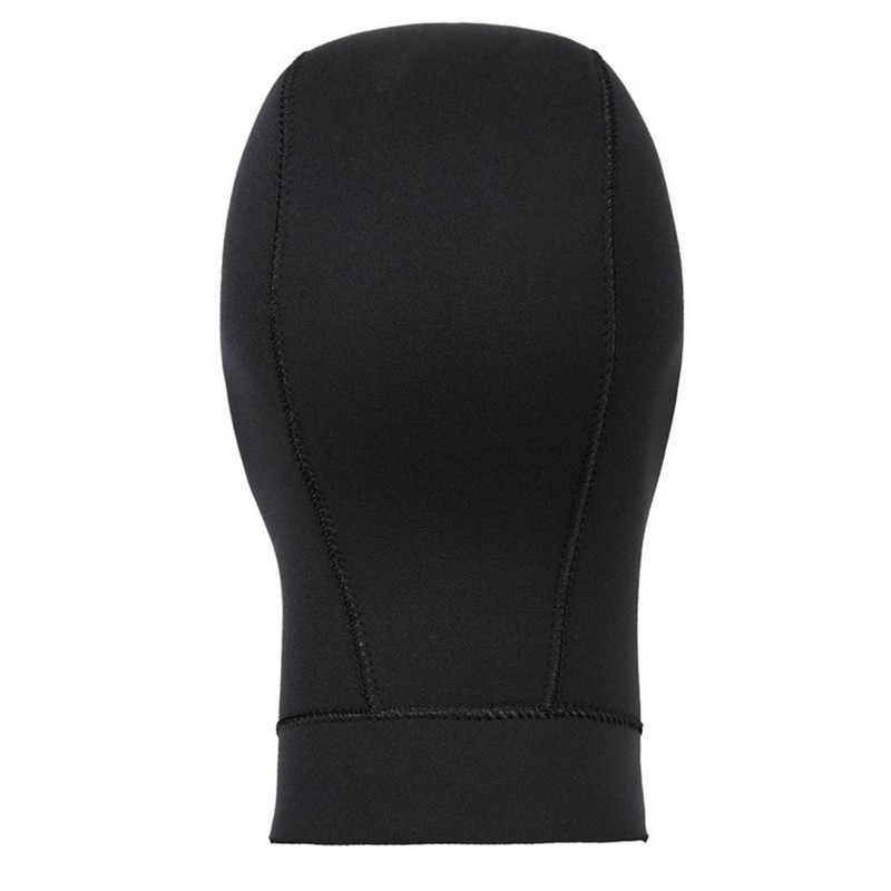 3mm Neoprene Diving Hood Surf Hood for Men Women Black