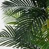 Nearly Natural 9ft. Artificial Double Stalk Golden Cane Palm Tree
