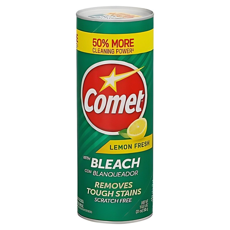 Comet Cleanser Powder with Bleach - Lemon Fresh Scent, 21oz
