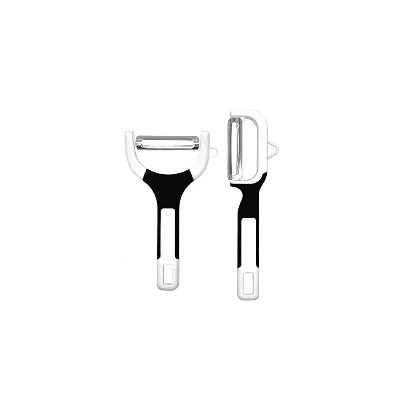 2Pcs Vegetable Peeler Stainless Steel Swivel Kitchen Peeler Tool for