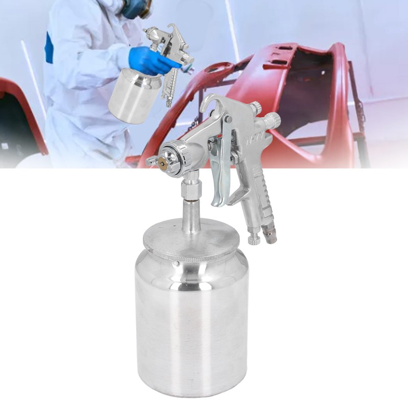 G1/4 Air Painter High Atomization Siphon Feed Pneumatic Paint Sprayer