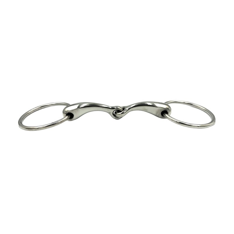 Equine Smile ES0082 ErgoBit Water Snaffle Bit Simple Broken Anatomically