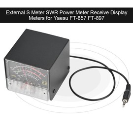 External S Meter SWR Power Meter Receive Display Multi-Function Expansion Meter for Yaesu FT-857/ FT-897