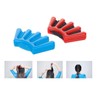 2pcs (Blue + Red) Hair Styling Accessories Sponge French Hair