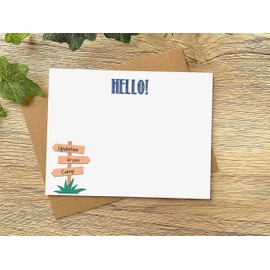 Updates from Camp Note Cards Sleepaway Stationery