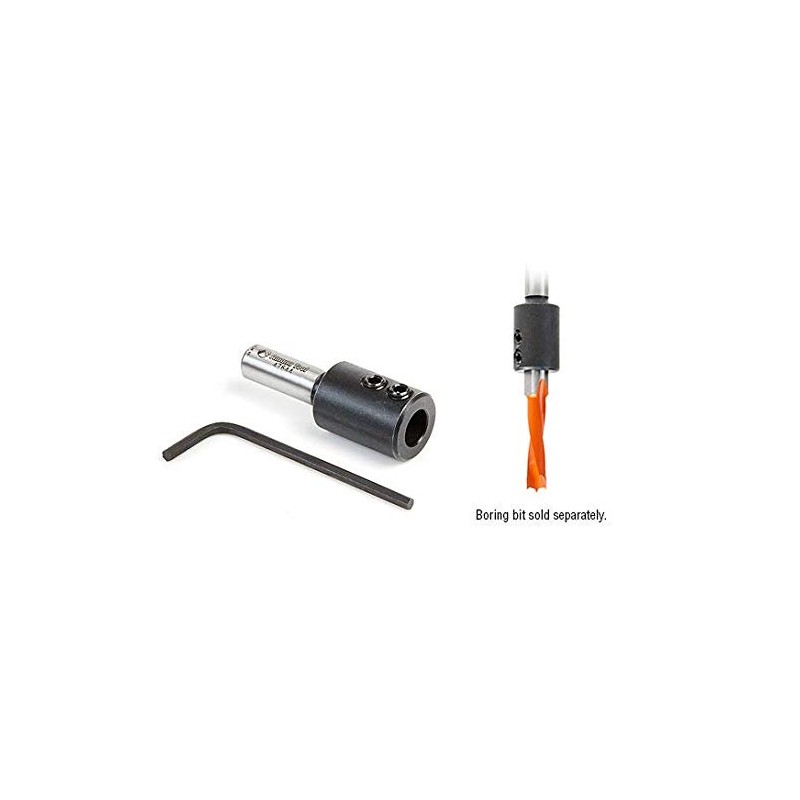 Amana Tool - 47644 10mm Shank Dowel Drill/Boring Bit Adapter