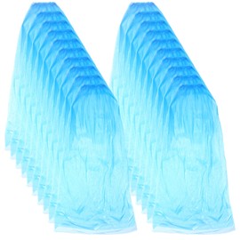 Disposable Shoe Covers Long Rain Shoes Boots Cover Waterproof Anti-Slip Shoes Cover Blue Clear Water Boots Covers Overshoe Ponchos for Indoor Rainy Day Use Home Women Men 20 Pack (10 Pairs)
