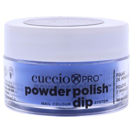 Cuccio Colour Powder Nail Polish - Lacquer For Manicure And Pedicure - Highly Pigmented Powder That Is Finely Milled - Durable Finish With A Flawless Rich Color - Easy To Apply - Ink Blue - 0.5 Oz, (I0097765)