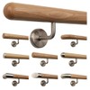 TIBU Ash Wooden Handrail Railing 0.3 m - 6 m,