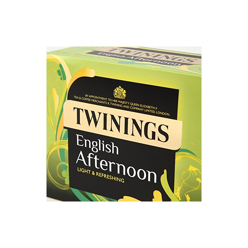 Twinings English Afternoon Light & Refreshing 100 Bags 250 g