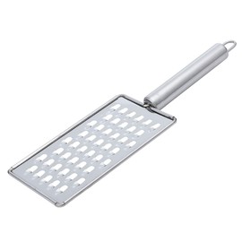 sourcing map Cheese Grater - Food Graters for Kitchen Stainless Steel Peeler - Vegetable Lemon Grater Flat Fruit Grater