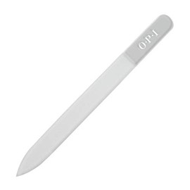 OPI Crystal Nail File | Reusable Glass Nail File | Helps Prevent Chipping & Peeling | Shapes Nails with Ease | Travel-Friendly