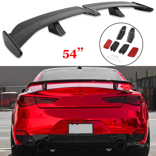KEEPDSGN 54" Rear Trunk Spoiler Tail GT Wing PRO Style