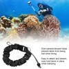 Diving Camera Lanyard Stainless Steel Spring Coiled Lanyard Diving Coil