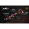 SHOT TAKER CO. EST. 2017 6pc Steel Tip Darts Set