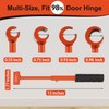 dirnatel Hinge Gap Adjustment Wrench Tool Set, Upgraded Door 14-25