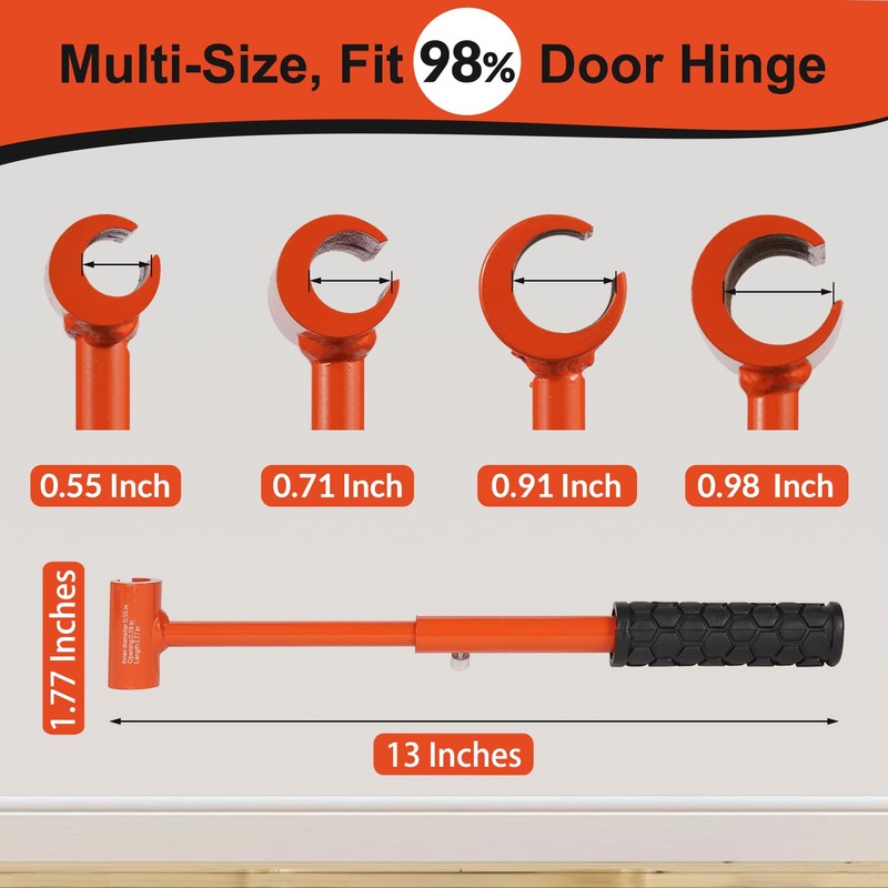 dirnatel Hinge Gap Adjustment Wrench Tool Set, Upgraded Door 14-25
