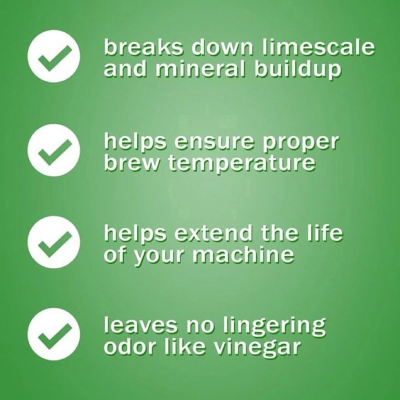 Urnex Coffee Descaling Kit For Use With Keurig Coffee Makers