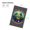 Catch Me Outside, Camping Scene, Vibrant Vector (1000 Piece Puzzle,