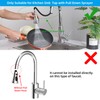 Hibbent 3 Modes Shower Head Kitchen Tap Replacement Pull-Out Shower