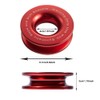 TOTMOX Car Winch Rope Train Snap Ring, 41000 lbs Breaking