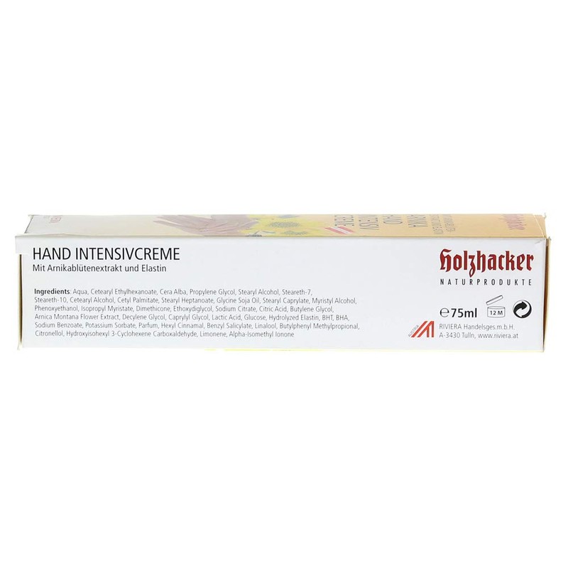 Rivera Arnica Intensive Hand Cream Paraben-Free, 75 ml
